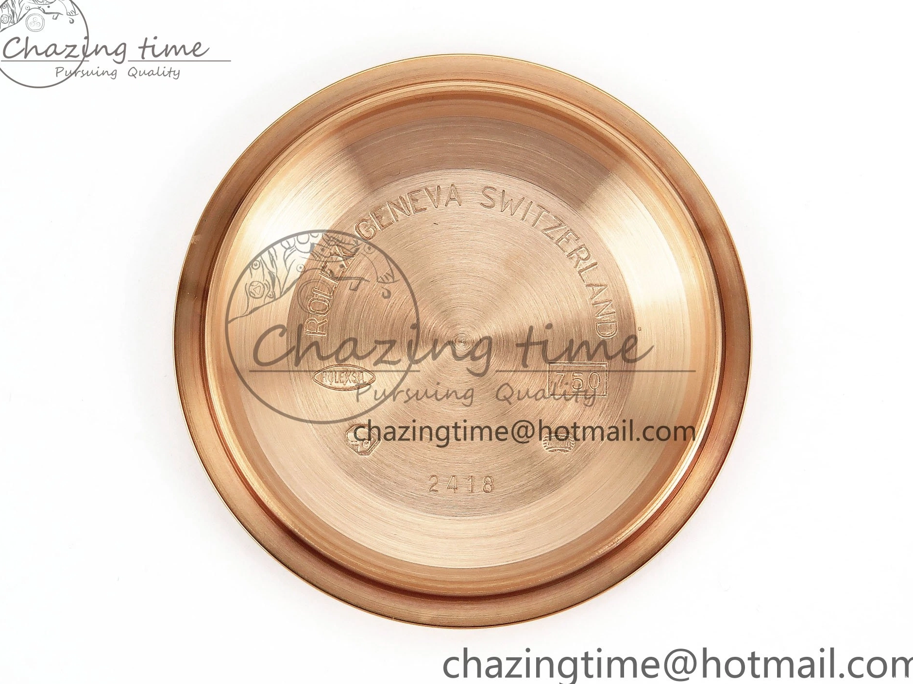 Brown 40 on DayDate Steel Dial Crystal 228235 904L President Bracelet VR3255 ARF 0225